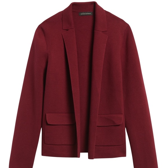 Banana Republic Jackets & Blazers - Banana Republic Cropped Heavy Thick Sweater Blazer Size: XS